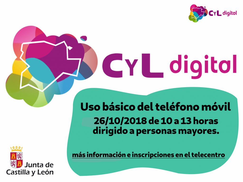 Curso – Uso básico del teléfono móvil | Santibañez de la Peña